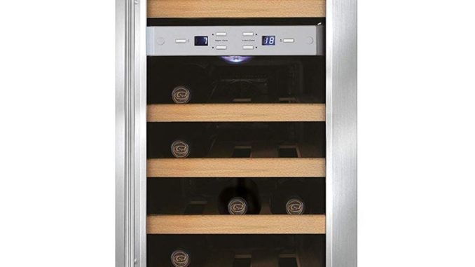 CASO WineDuett 21 Design Kompakter und moderner Weinkühlschrank: CASO WineDuett 21